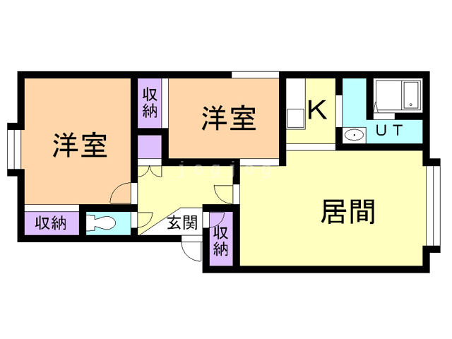 ベル　ラフォーレＡの間取り