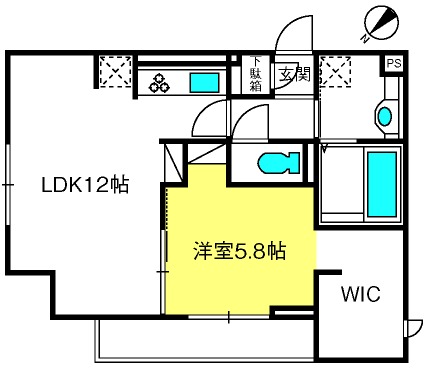 グランチェスタの間取り