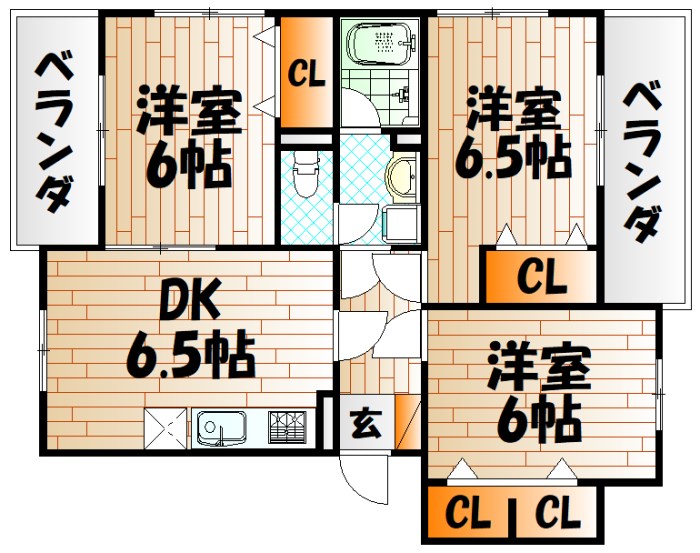 プレステージ葉山の間取り