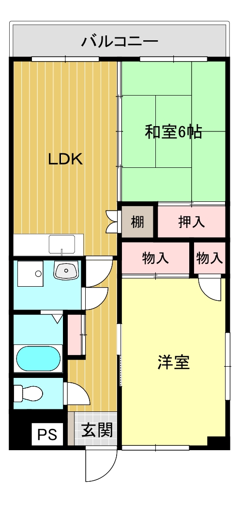 ロイヤルフラッツの間取り