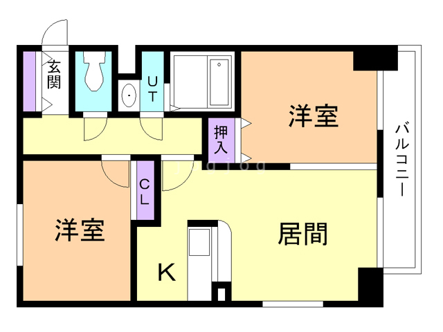 ヘルム２１の間取り