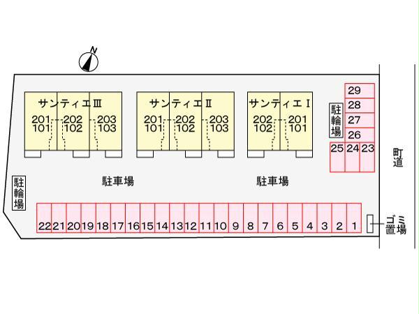 【サンティエIIの庭】