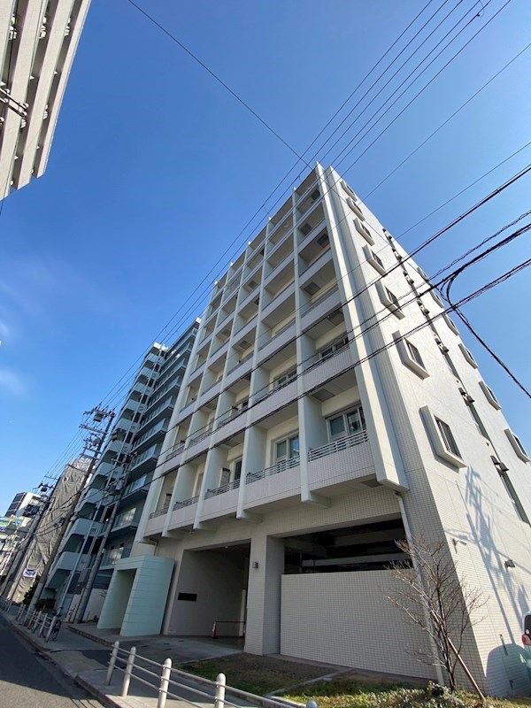 大阪市西淀川区姫里のマンションの建物外観