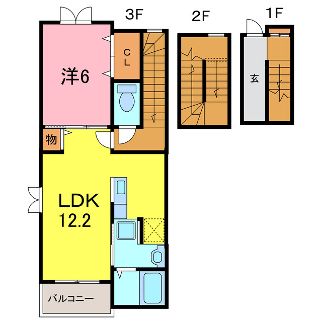 プリンセス・ツリー　Iの間取り