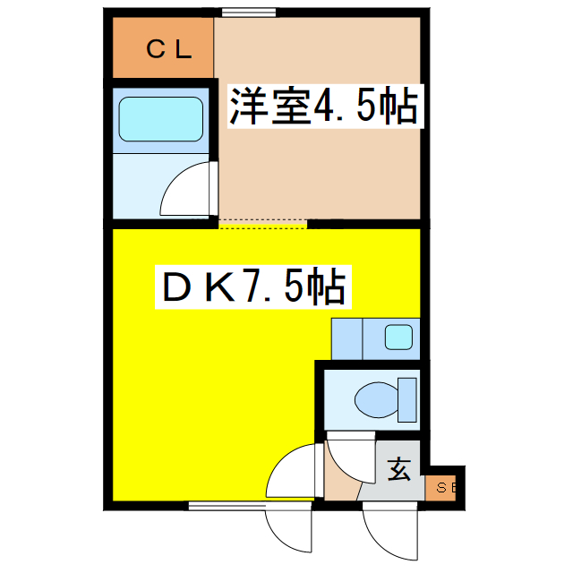 Ｉ・ＪＯＹ３（アイジョイスリー）の間取り