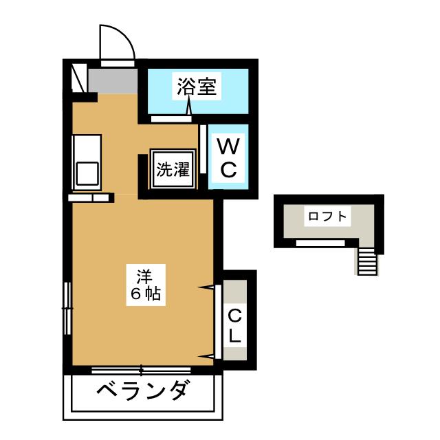 コースト折戸の間取り