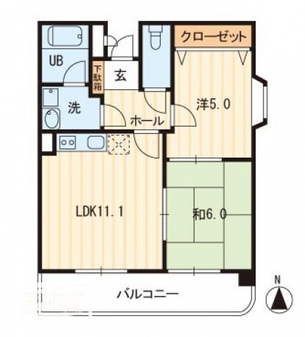 ホープＴＯＭＯの間取り