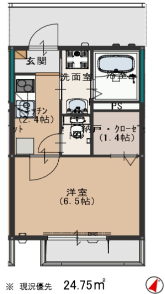 メゾンシーマの間取り