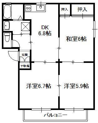 エミネンスの間取り