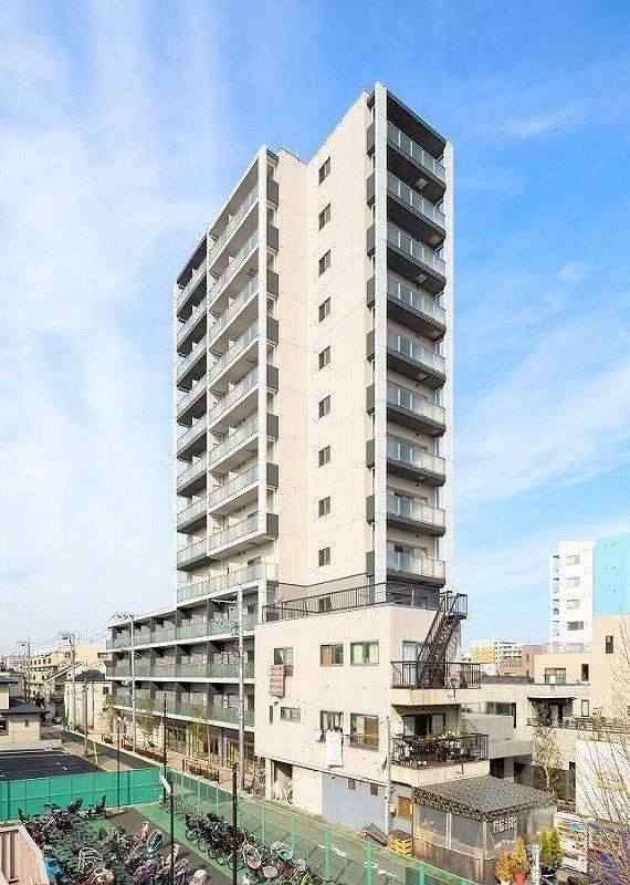 【Nステージ本蓮沼の建物外観】