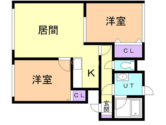 【メゾンドデコールの間取り】