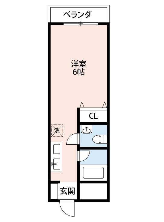 グランカーサ大牟田駅の間取り