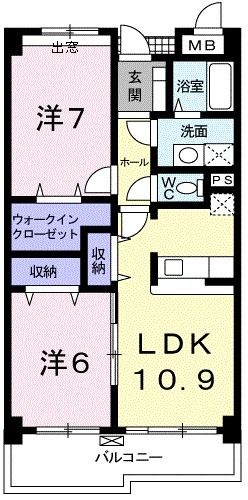 ベルフィオーレの間取り