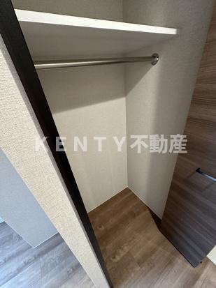 収納　ちょっとした収納スペースも充実しています