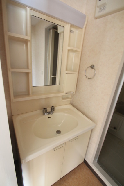 洗面設備　独立洗面台！