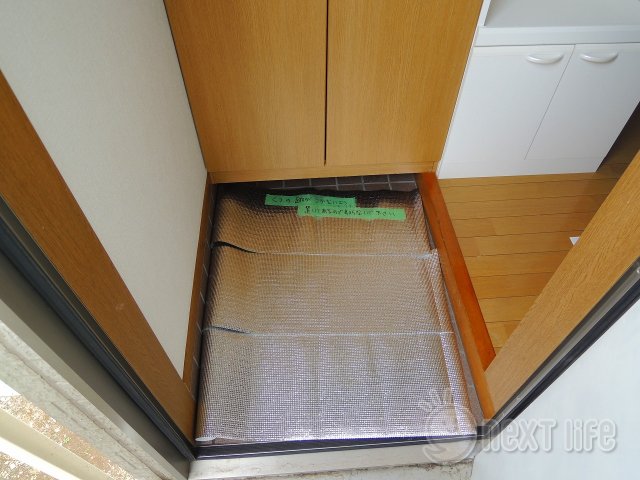 玄関　コーポいなのべ2号棟