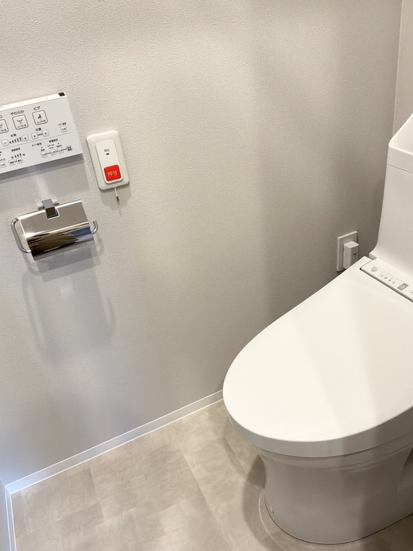 トイレ　トイレもきれいです