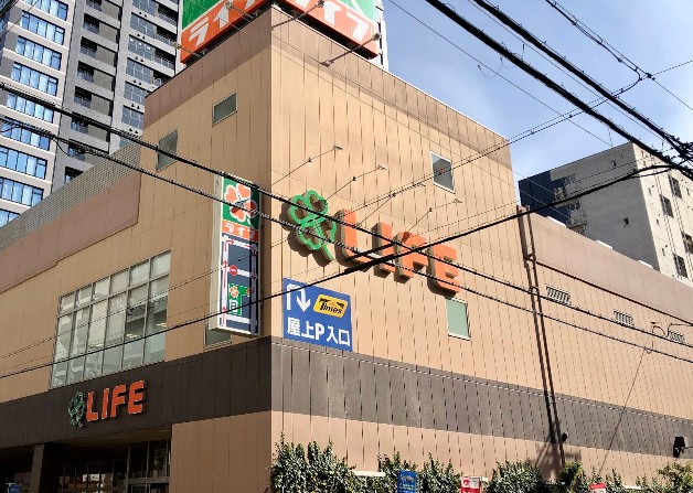 スーパー　ライフ 堺筋本町店（スーパー）まで285m