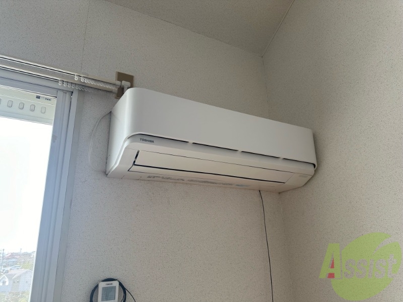 その他設備　エアコンが設置されているので各季節を快適に過ごせそうですね。