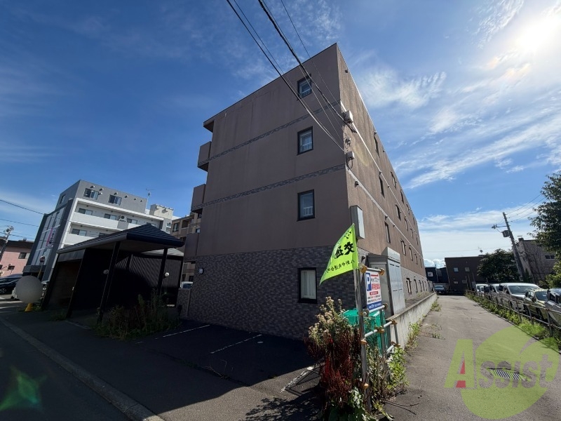 建物外観　札幌市西区八軒七条東「サイレンスウエスト」
