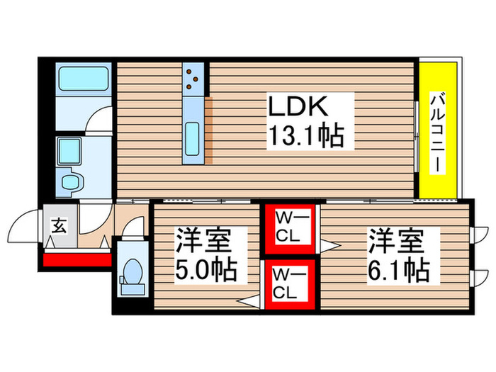 仮)船橋市夏見2丁目新築の間取り写真