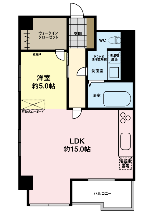 ルミエール聚楽の間取り