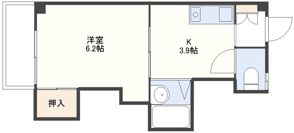 アベニューベルコートの間取り