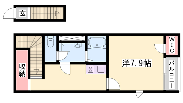 レオネクスト栗の間取り