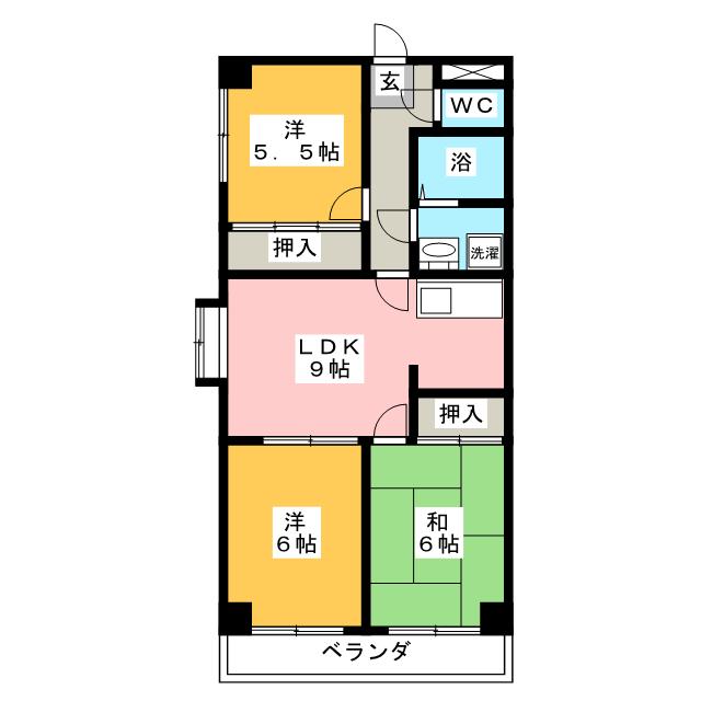 ラ・グラシューズの間取り