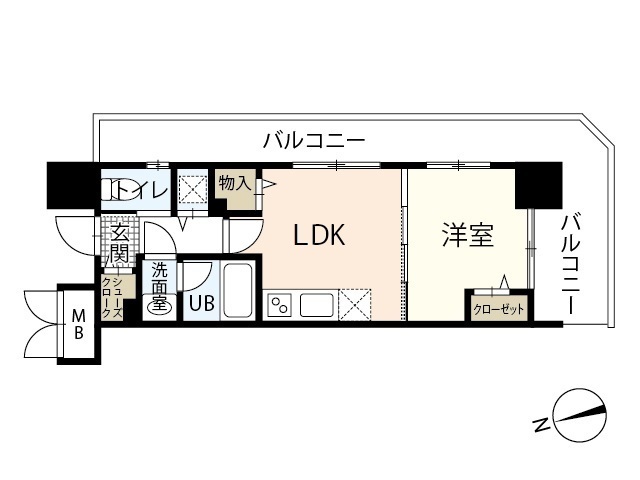 ファビュラス曙の間取り