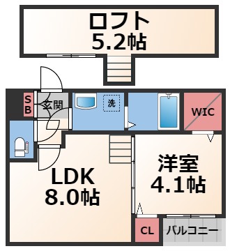 stage新深江の間取り