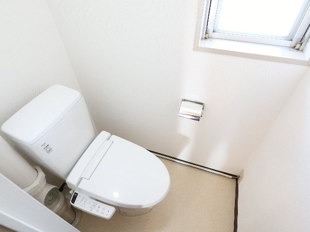 トイレ　ゆったりとした空間のトイレです