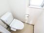 トイレ　ゆったりとした空間のトイレです