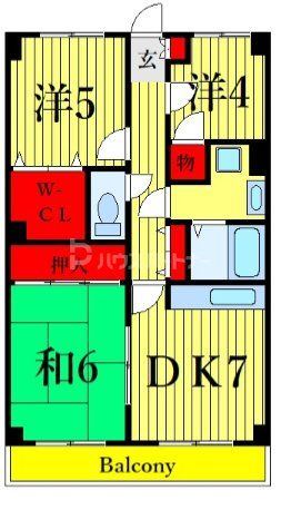 レピドール福田Iの間取り