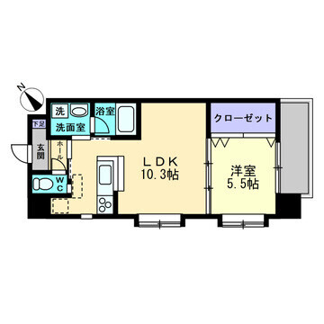 サムティ東谷山の間取り