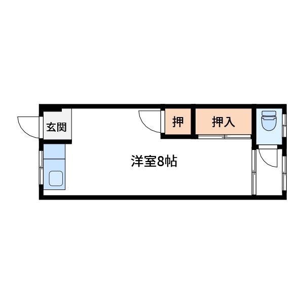 墨田区向島のマンションの間取り