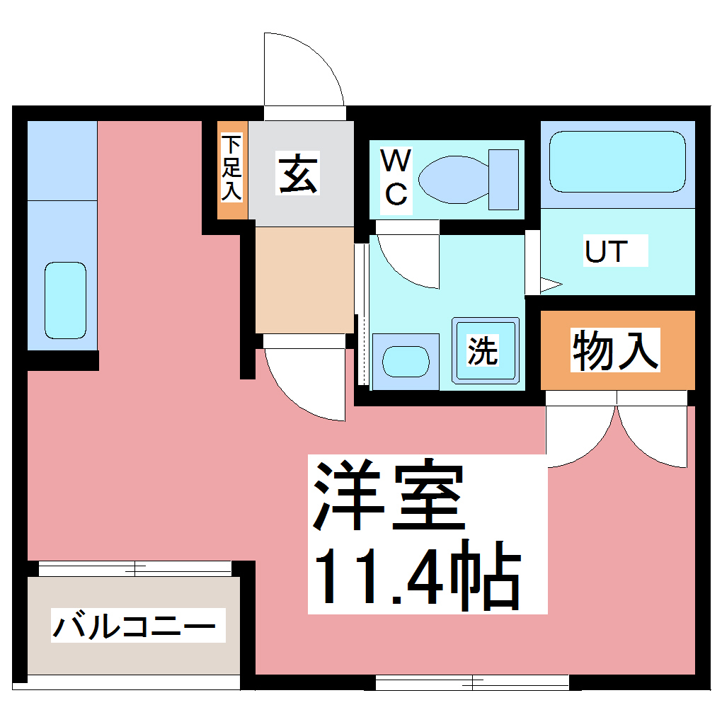 ハートフル　オリーブの樹の間取り