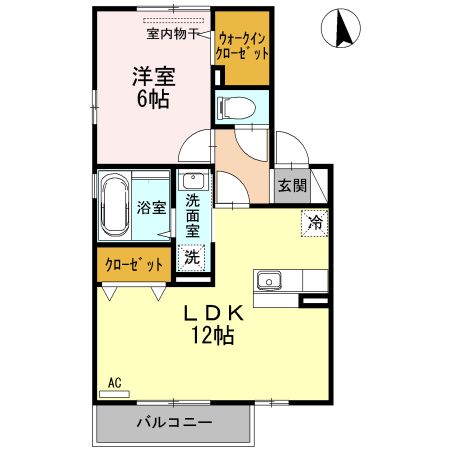 Una casa comodaの間取り