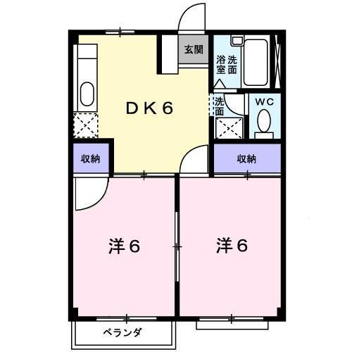 エルディム泰山荘の間取り