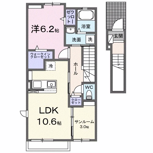 音吉　7thの間取り