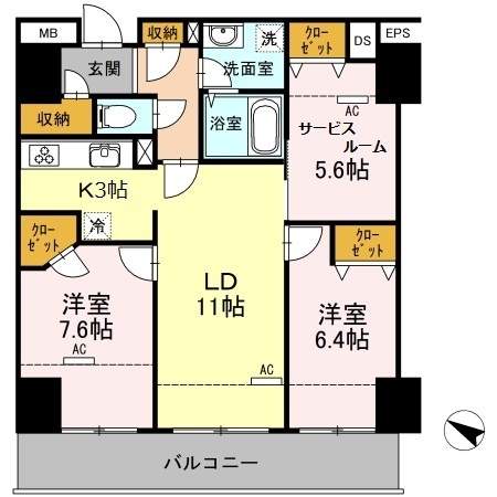 ロイヤルＫＪの間取り