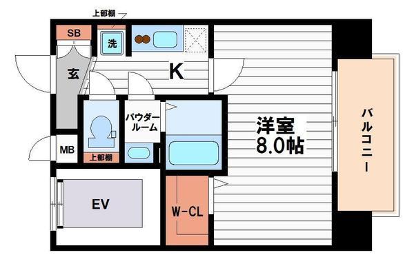 ララプレイス天王寺シエロの間取り