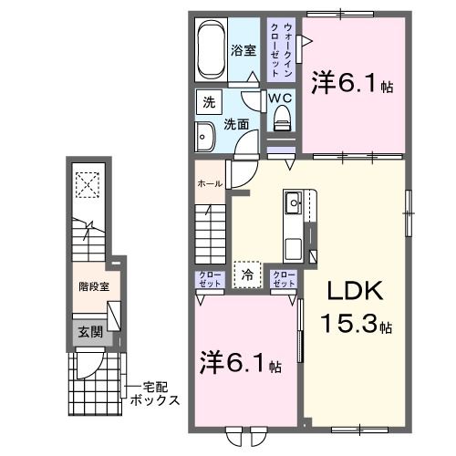 ビバ　ラポールの間取り