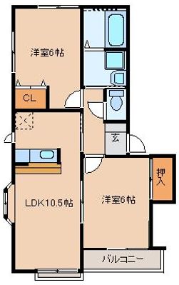 アーブル沖の石の間取り