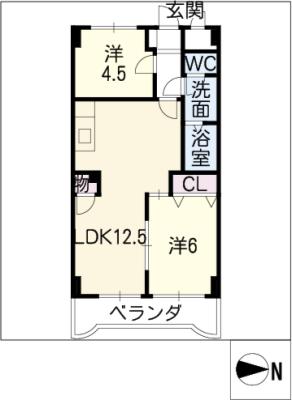 小坂プリンシアの間取り