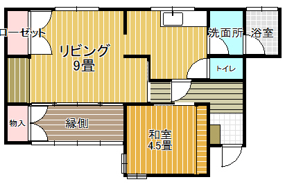 グランディ下黒岩の間取り