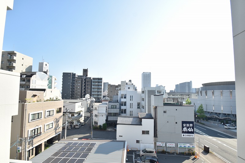 【広島市中区加古町のマンションの眺望】