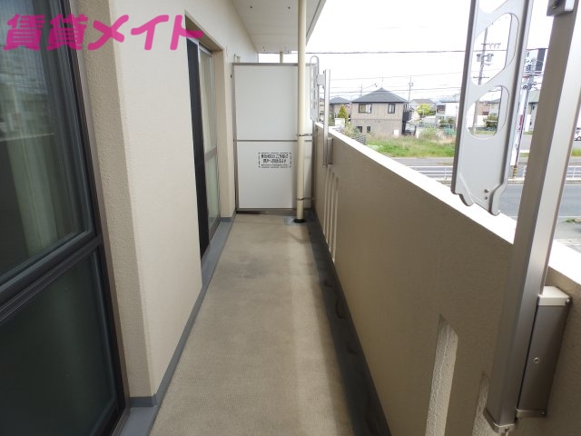 バルコニー　同物件別部屋参考写真です。