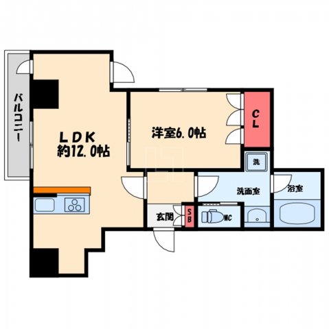 プレディアコート本町の間取り