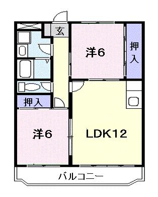 カンフォートハイツ泉の間取り